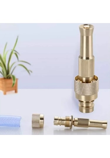 River World Basınçlı Su Atmak İçin Gold Hortum Başlığı