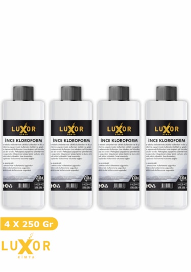 Luxor Kimya İnce Kloroform 4 X 250 Gr