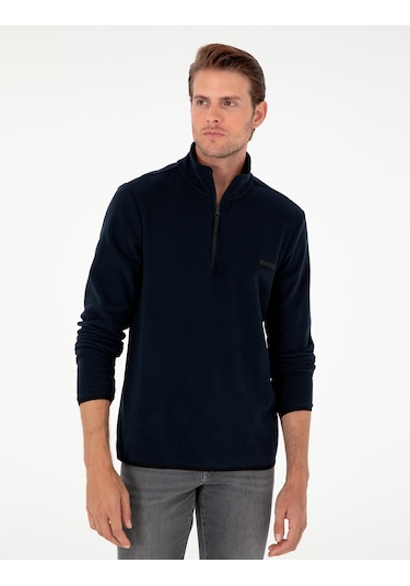 Pierre Cardin Erkek Lacivert Sweatshirt 50298973-vr033 Lacivert