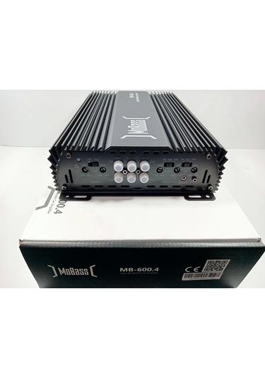 Mobass Amfi 4 X 60 Rms Ses Ve Bass Amfisi Mobass Mb-600.4 Ab Class Oto Anfi