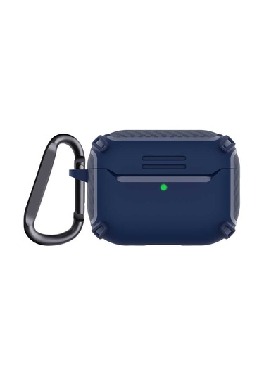 Kilifone - Airpods Pro 2 Uyumlu Airpods Pro 2 - Kılıf Kılıf Airbag 26 Silikon Kılıf - Lacivert