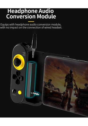 İpega Pg-9167 Bt 4.0 Kablosuz Android Cep Telefonu Gamepad Siyah