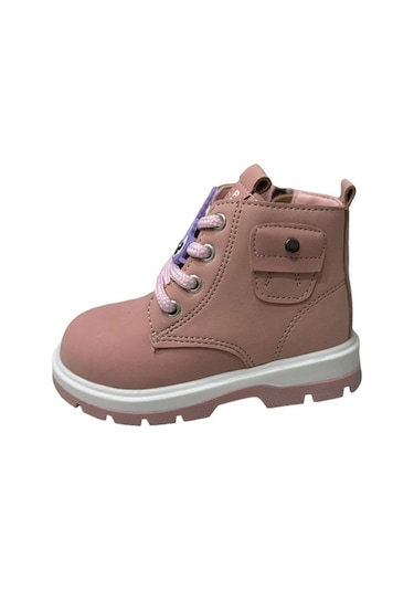 Trendyshose 1792 Kaymaz Taban Çocuk Bot Pudra