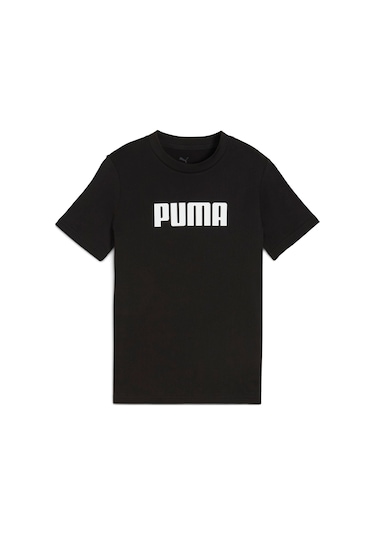 Puma Essentıals Logo Genç Tişört 688351 01 - Siyah