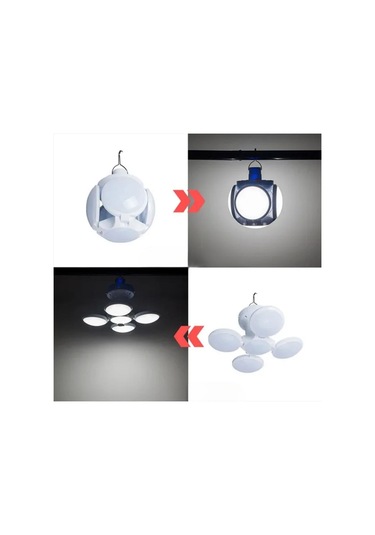 Periboia 5 Ledli Kanatlı Lamba Güneş Enerjili Solar Aydınlatma As Çok Renkli