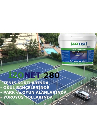 İzonet 280 Tenis Kort Boyası 18 Kg