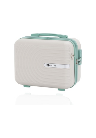 Mçs Polipropilen 2li Valiz Seti Kabin & Makyaj V374 S21yy1000134-set 10730 Kemik/suyeşili Kemik - Su Yeşili