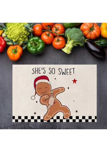 Suntek Yılbaşı Yer Matı Kolay Zencefilli-kurabiye-adam Zencefilli Kurabiye Adam Diğer