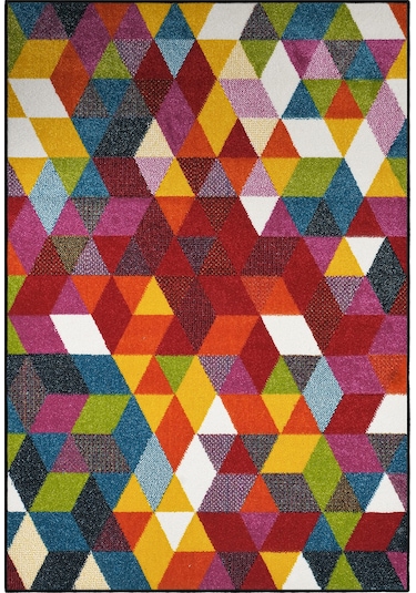 Konfor Halı Konfor Anaokulu Kreş Oyun Halısı Renkli Dokuma Çocuk Halısı 6875