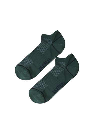 Bad Bear 18.01.02.002-c09 Cross Ankle Erkek Kısa Çorap Yeşil