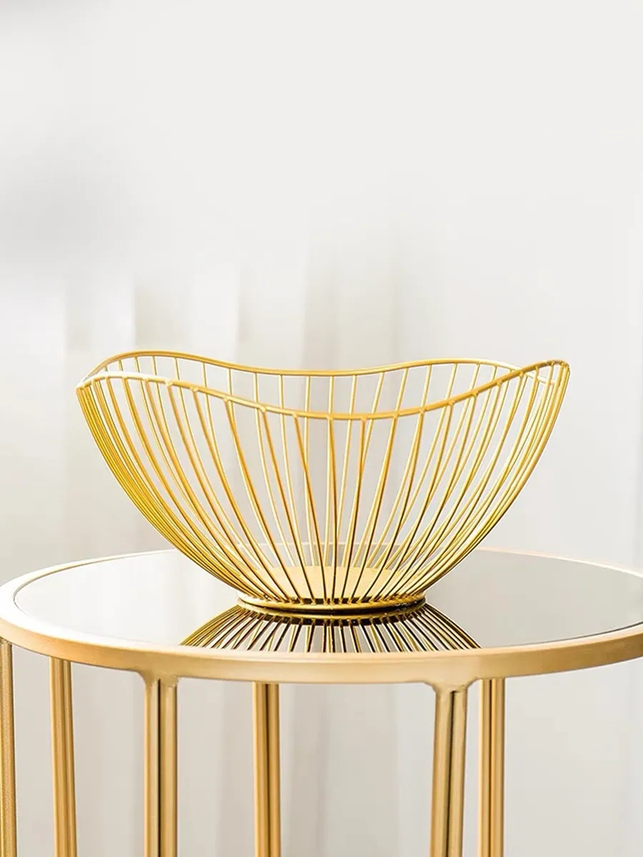 Bawar Meyvelik Metal Altın Renkli 2 Parça Set 444009772