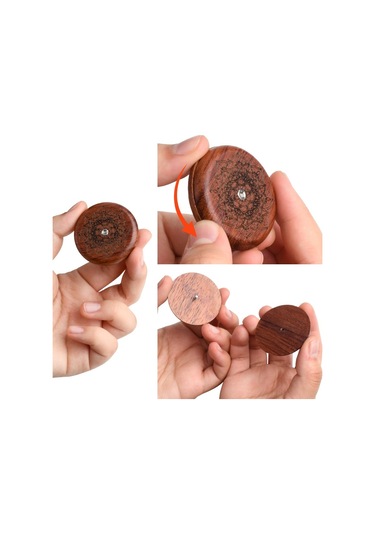 Sones Ekmek Baget Yuvarlak Bıçak Ahşap Çift Taraflı Ekmek Kesme Bıçağı 5 Bıçaklı