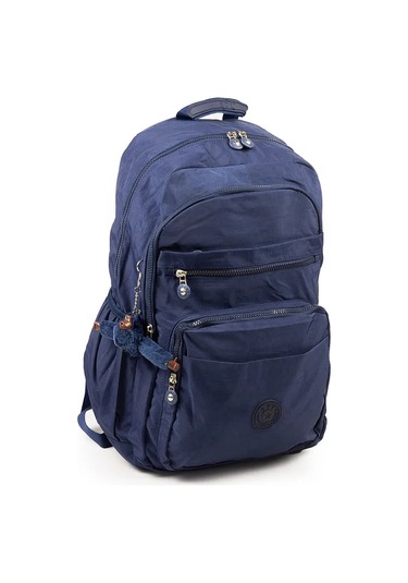 Krinkıl Büyük Çok Gözlü Spor, Seyahat, Okul, Laptop Sırt Çantası 9-1b Lacivert