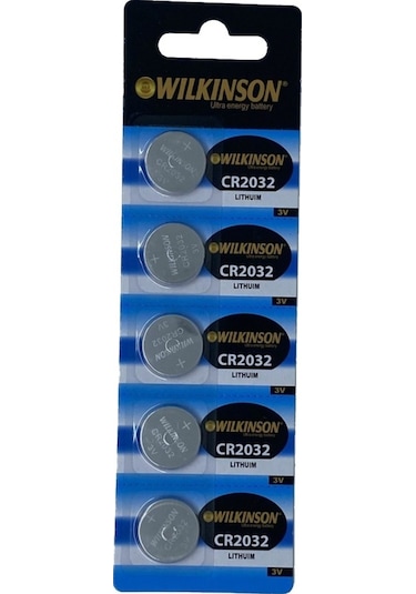 Wilkinson CR2032 3V Lityum Pil 5'li