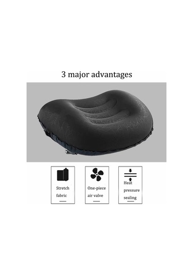 Gm-sıp10 Şişme Kamp Yastıklar Kumaş + Tpu Kamp Yürüyüş İçin Kayışlı Hava Yastığı Havaya Uçurun 001