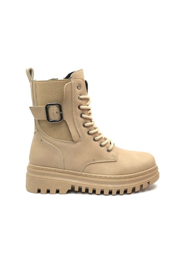 Mehtap Süs Toka Detaylı Kaymaz Taban Kadın Postal Bot Nut