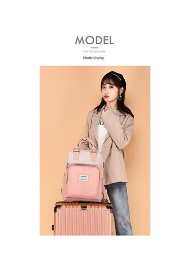 Prestigegoods Love Home Usb Şarj Edilebilir 13/14 Inç Bilgisayar Çantası, Yurt Dışından, Orta Boy, Hem Erkekler Hem Kadınlar İçin Uygun Pembe