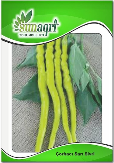 Çorbacı Sarı Sivri Biber Tohumu 10 GR