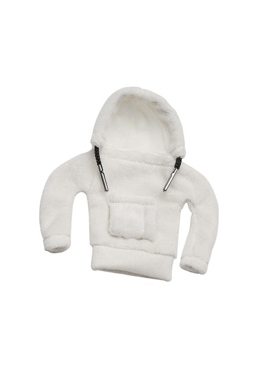 Suntek Kapşonlu Kapak Otomatik Vites Kolu Topuzu Kapağı Beyaz