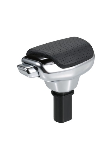 Ranyeek Renault İçin Siyah Mat Otomatik Vites Çubuğu, Pu+plastik Malzeme, Uzun Kolu Vites Döndürücü Siyah