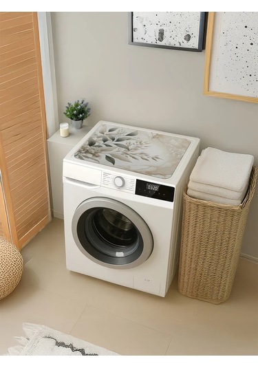 Joyarty Çamaşır Makinesi Paspası "bahçe Nuhmetisi" 58x38 421563781 Siyah