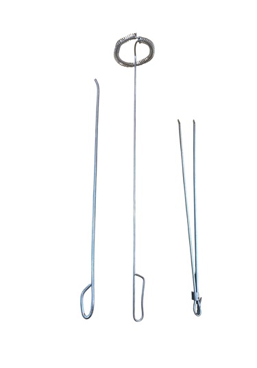 Mobilreyon Şömine Seti, Harbi Soba Borusu Temizleme Demiri ,maşa, Karıştırıcı 3'lü Set