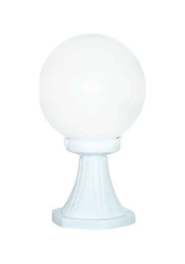 Set Üstü Glop - Bahçe Duvar Armatürü - Beyaz