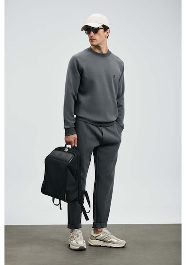 Lufian Rex Koyu Gri Erkek Eşofman Altı 112050075 Koyu Gri