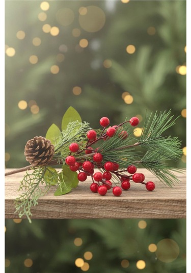 Yılbaşı Ağaç Süsleri Koleksiyonu-kozalaklı Kokinalı Ağaç Süsü