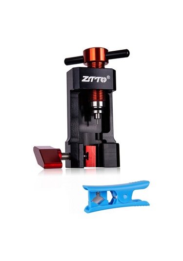 Samdoo Mountain Bisiklet Hidrolik Hortum İğne Takım Aracı - Ztto Olimpya Ucu Ve Fitting Montaj Aracı Alüminyum Alyaş Çok Renkli
