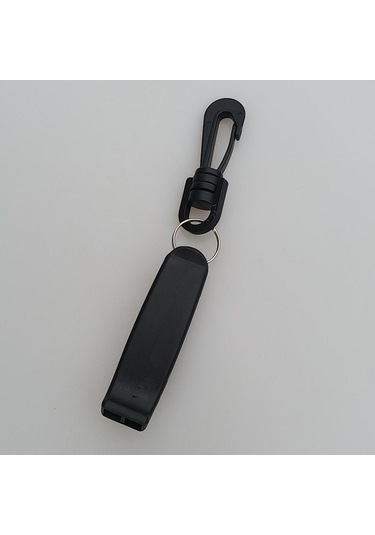 Homyl Doğa Sporları Için Klipsli Hayatta Kalma Acil Siyah Siyah