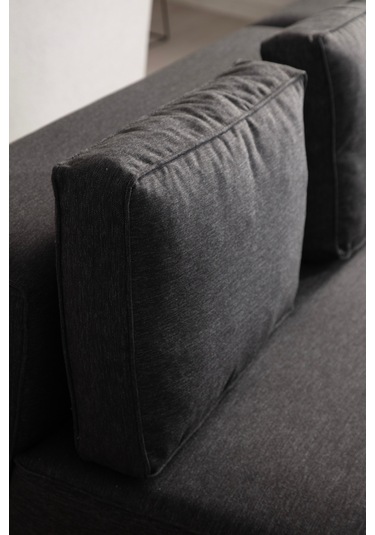 Vista L Köşe Kanepe Dinlenme Koltuk Takımı Antrasit