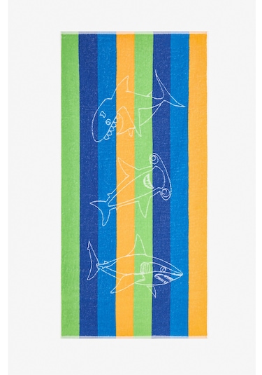 Penti Renkli Erkek Çocuk Shark Havlu