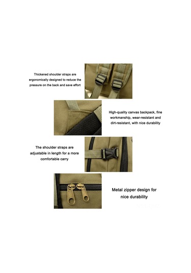 Aubyhe Erkekler İçin Kanvas Sırt Çantası - Büyük Kapasiteli, Okul/seyahat/uygun, Telefon-tablet-su Böceği Saklama, Siyah Siyah