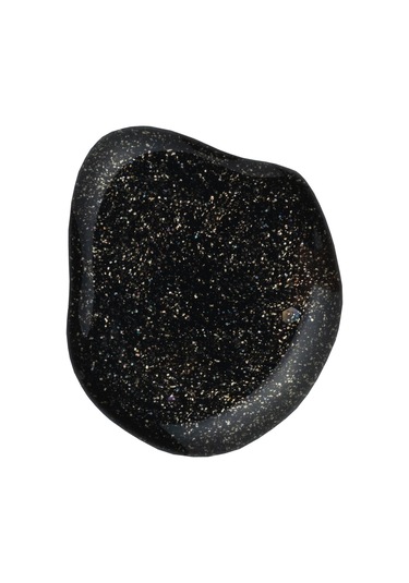 Alix Avien Gold Işıltılı Siyah Kalıcı Oje 108-yoğun Renk Veren Jel Oje 12 Ml-nail Uv Gel Polish 108