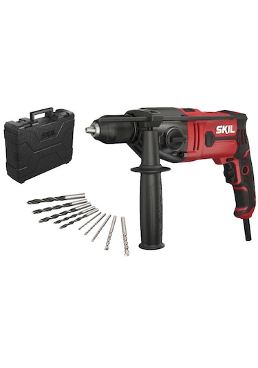 Skil 6745GA Darbeli Matkap 1050W Çantalı + 10 Uç Set