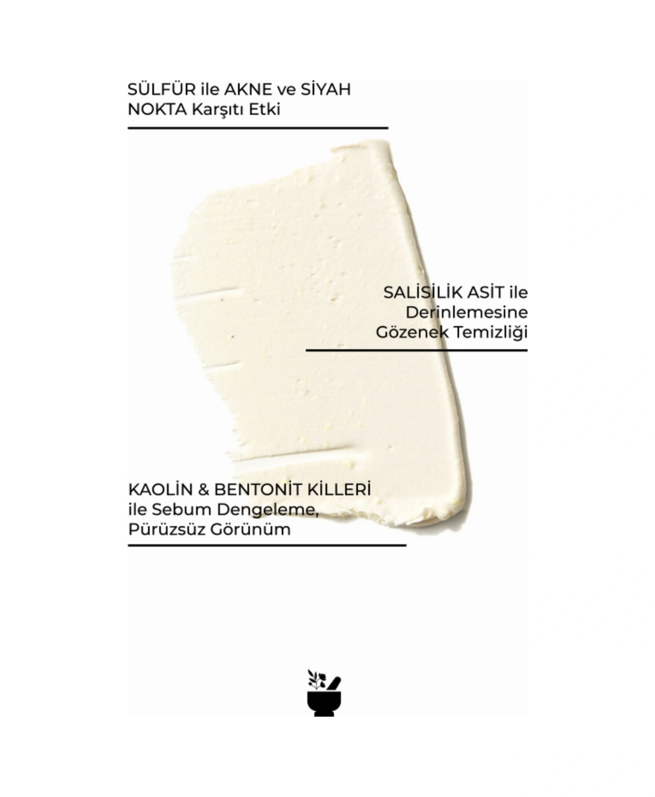 Cosmed Skinologist Salicylic Sulfur Mask/siyah Nokta Karşıtı Kil Maskesi 75 ml