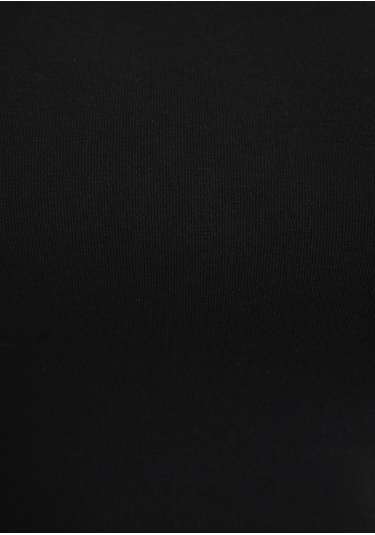 Mavi - Siyah Crop Top 1610786-900 Siyah -556298526-