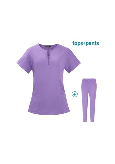 Dolıty Üniformalar Fırçalama Seti Hastane Kozmetoloji Xl-mor