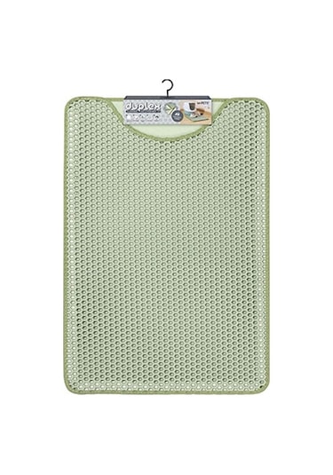 M-pets Duplex Elekli Kedi Kumu Paspası Yeşil 45 x 65 CM