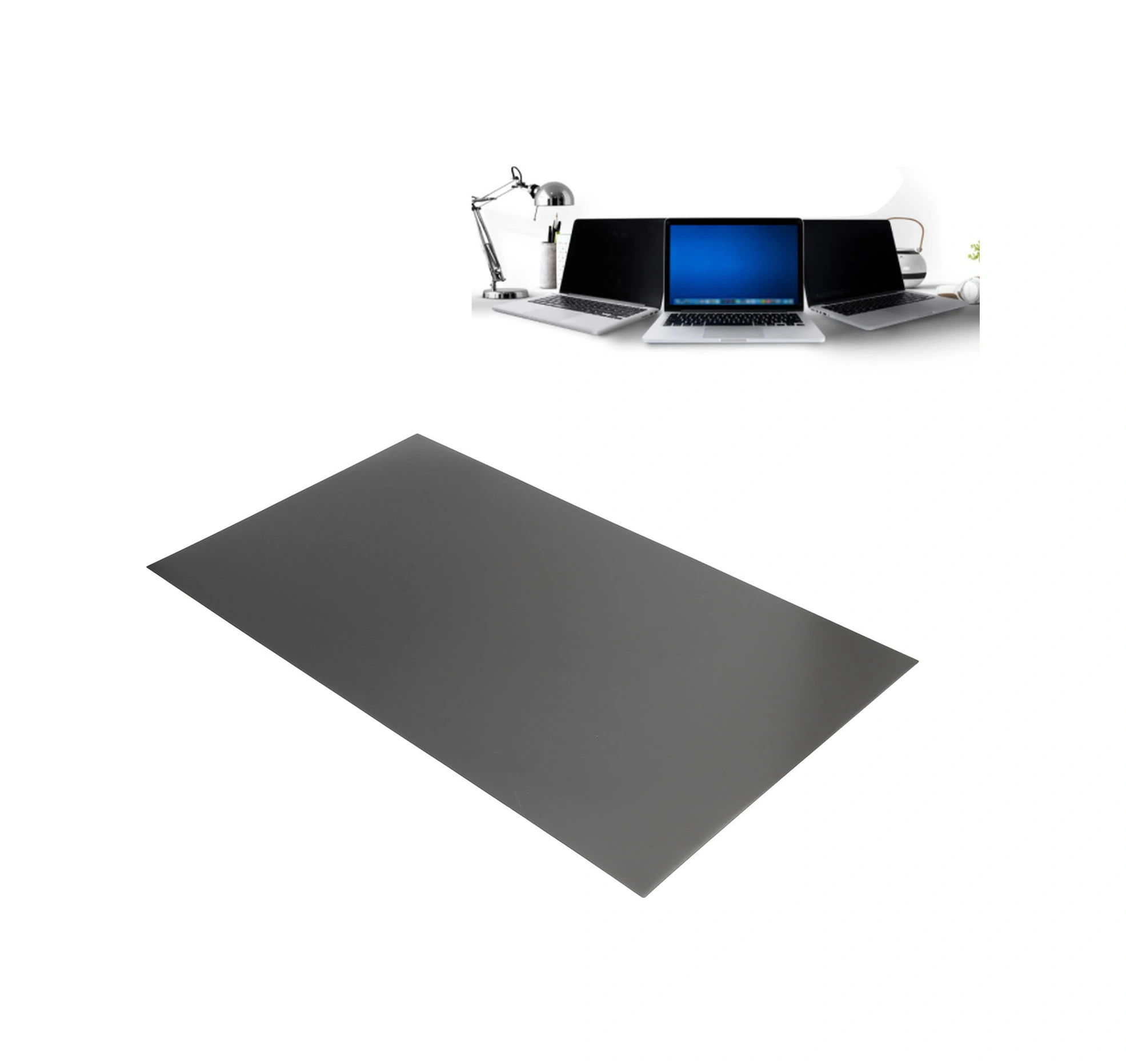 Vkemall 23.6 İnç Bilgisayar Ekran Filtresi 16:9 - Gizlilik Koruması, Mavi Işık Engelleyici, Parlaklık Önleyici, Ekran Koruyucu Filmi