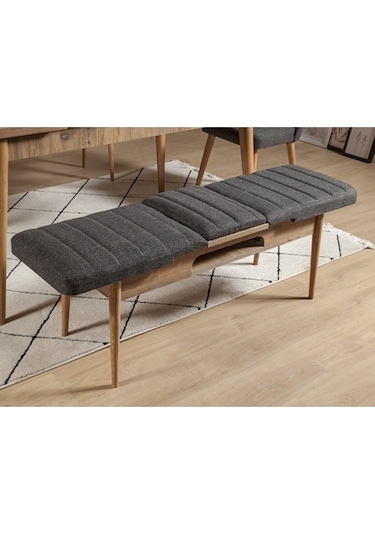 Ahşap Açılır Bench Atlantik Antrasit