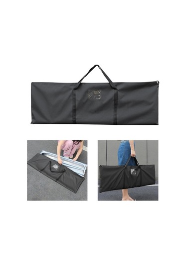 Trendooze Reklam Ekranı Taşınabilir Kart Cilt Çok Amaçlı Siyah Siyah