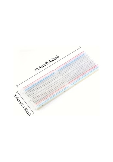 Topnotch Mb102 830 Parça Başlangıç Seti Breadboard Sensör Led Dıy Elektronik