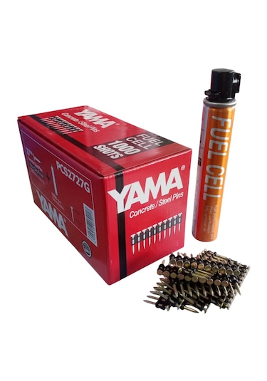 Yama YAT-GNX40 Gazlı Çivi Çakma Tabancası + 5 Kutu Çivi - Gaz