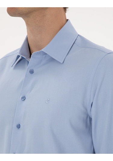 Pierre Cardin Erkek Mavi Gömlek Desenli 50312330-vr036 Mavi