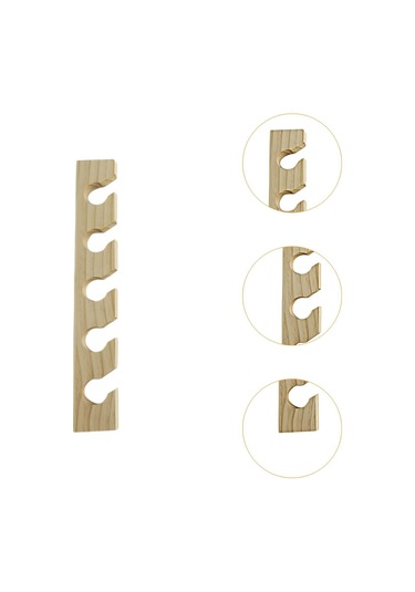 Suntek Beyzbol Şapka Rafı Depolama Giriş Sundurma Bej