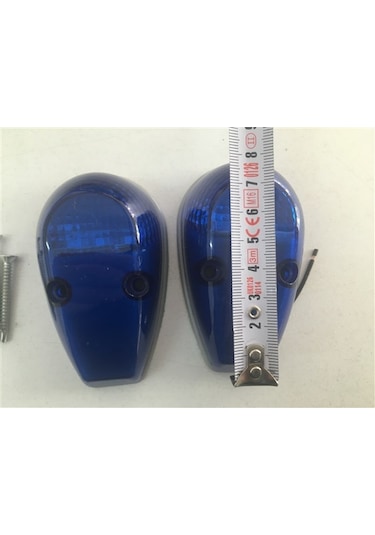 Replax Tepe Lambasi Yuvarlak Mavi 6 Led 24Volt 2 Adet Takim Fiyatıdır.