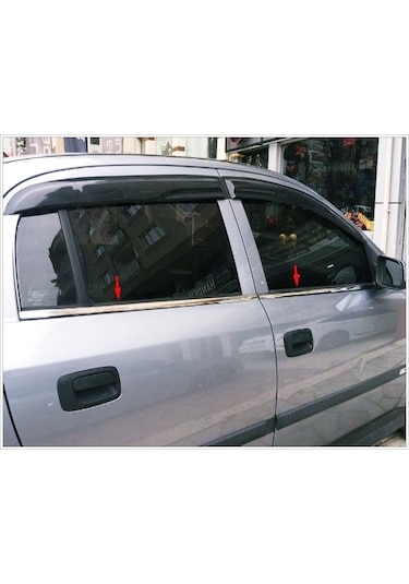 Opel Astra G Krom Cam Çıtası 4 Prç. 1998-2005 Arası P.  Çelik