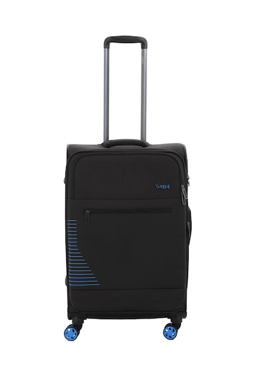 Baggaj V2412 Super Lıght Valiz Gri Set Siyah